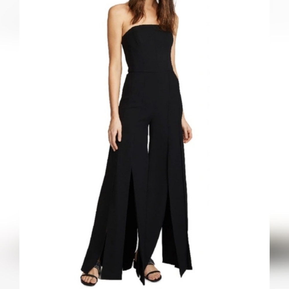 *Halston Heritage* Black Formal Jumpsuit/Gown